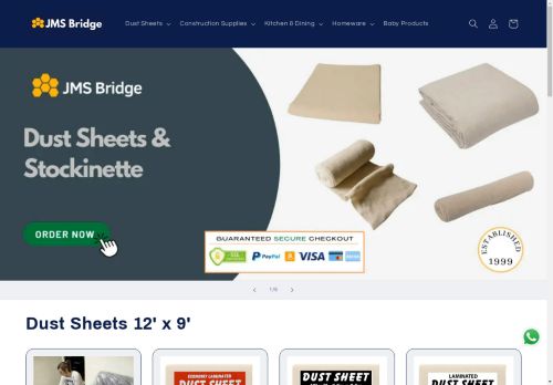 dustsheet.co.uk capture - 2025-04-19 18:03:58