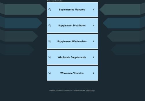 Maximum Nutrition UK capture - 2025-04-19 19:03:08