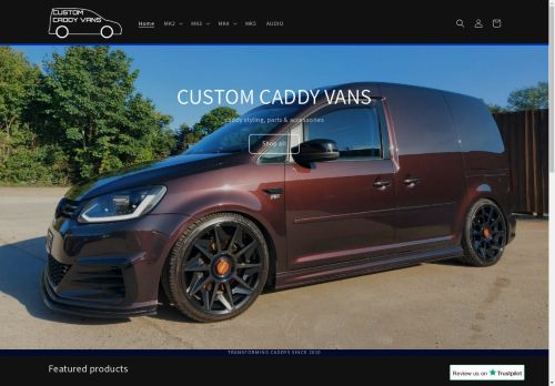 customcaddyvans.com capture - 2025-04-19 21:58:37