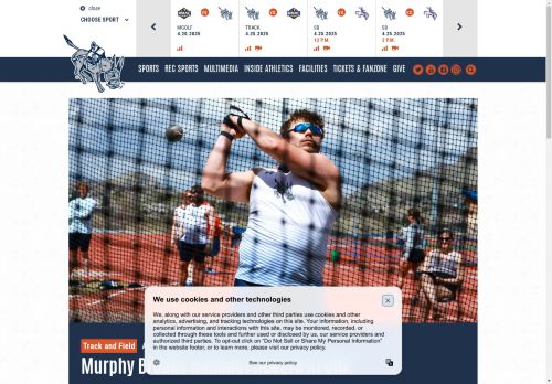 Colorado School of Mines Athletics capture - 2025-04-19 23:14:20