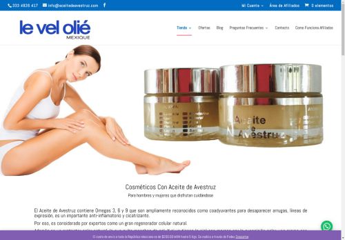 aceitedeavestruz.com capture - 2025-04-20 02:40:32