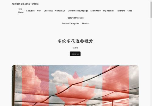 ginsengtoronto.com capture - 2025-04-20 03:45:49