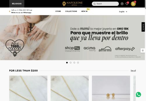 napoleonejoyas.com capture - 2025-04-20 08:06:48