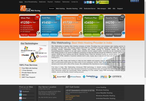 ritzwebhosting.com capture - 2025-04-20 11:49:35