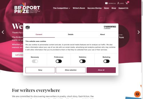 bridportprize.org.uk capture - 2025-04-20 12:36:41