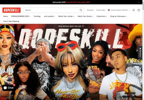 dopeskillbrand.com capture - 2025-04-20 12:58:27