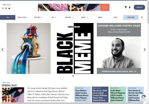 thegeorgiareview.com capture - 2025-04-20 13:17:21