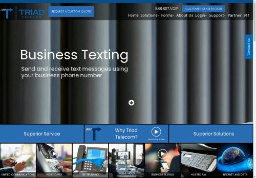 triadtelecom.com capture - 2025-04-20 13:24:41