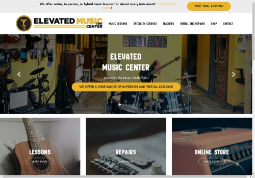 elevatedmusiccenter.com capture - 2025-04-20 14:09:19