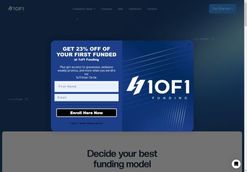 oneofonefunding.com capture - 2025-04-20 14:13:32