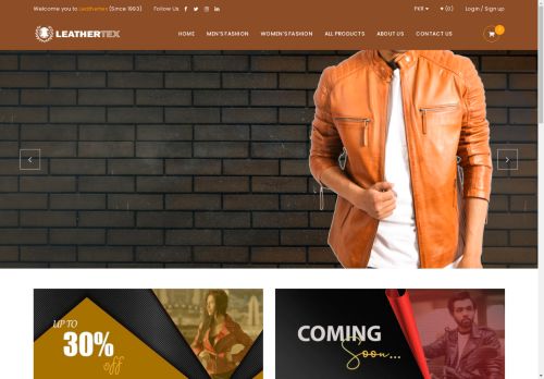 leathertex.co.uk capture - 2025-04-20 14:21:47