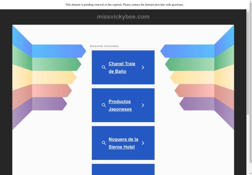 missvickybee.com capture - 2025-04-20 15:39:18