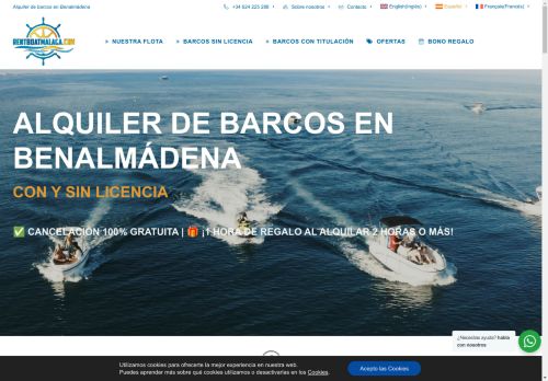 rentboatmalaga.com capture - 2025-04-20 23:37:30