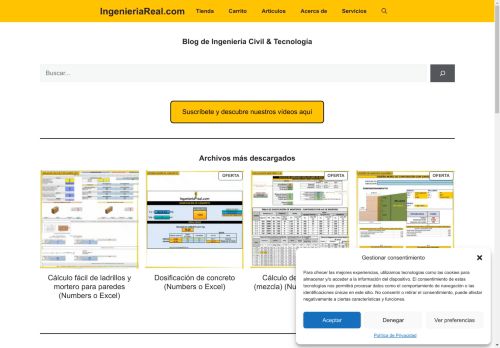 ingenieriareal.com capture - 2025-04-21 01:22:37