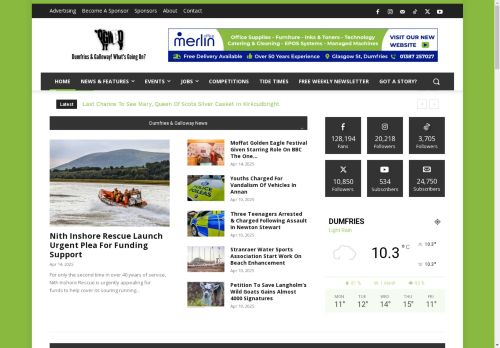 dumfries and galloway news and events capture - 2025-04-21 09:14:43