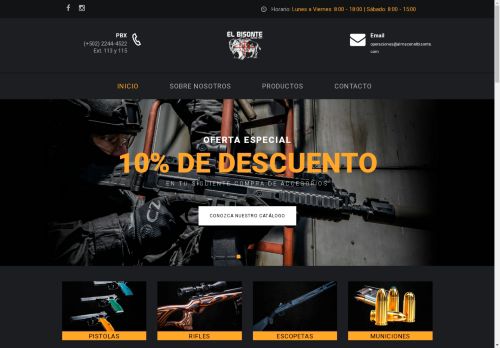 almacenelbisonte.com capture - 2025-04-21 09:44:35