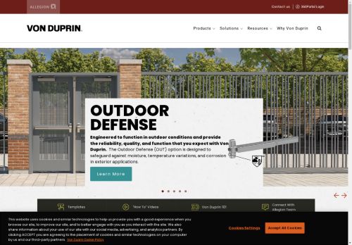 Von Duprin capture - 2025-04-21 09:46:44