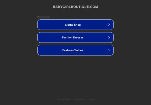 BabygirlBoutique.Com capture - 2025-04-21 11:18:36