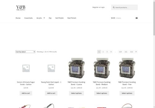 ybnailsupply.com capture - 2025-04-21 13:09:35