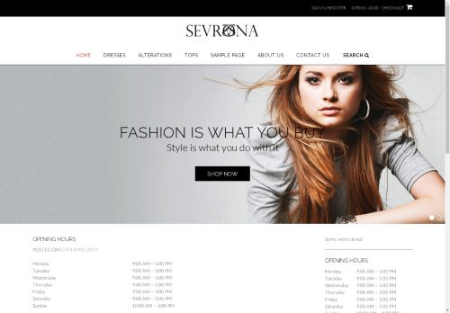 sevrona.com capture - 2025-04-21 15:08:11