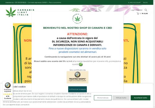 cannabislightitalia.com capture - 2025-04-21 15:15:45