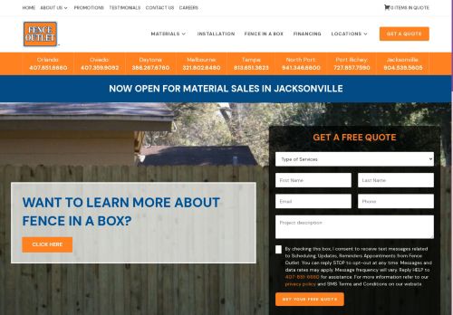 fenceoutletonline.com capture - 2025-04-21 15:51:03