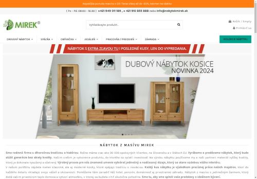 nabytokmirek.sk capture - 2025-04-21 17:16:53