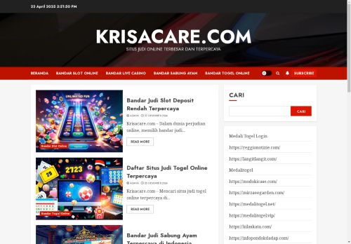 krisacare.com capture - 2025-04-21 18:53:01