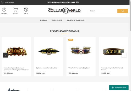 Dog Collars World capture - 2025-04-21 21:36:50