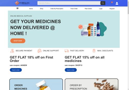 akmedicalhall.com capture - 2025-04-21 22:31:07