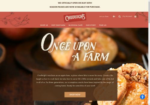 chudleighs.com capture - 2025-04-22 03:54:17