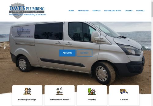 davesplumbingspain.com capture - 2025-04-22 07:14:12