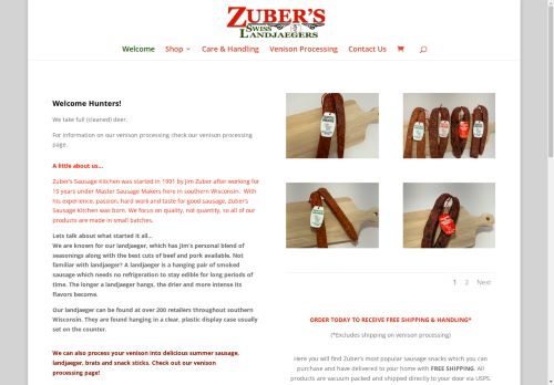 zubersmeats.com capture - 2025-04-22 10:38:45