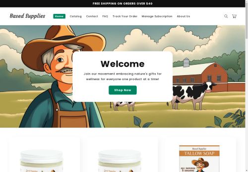 Based Supplies capture - 2025-04-22 10:45:10