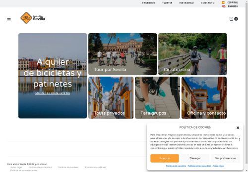 rentabikesevilla.com capture - 2025-04-22 11:19:48