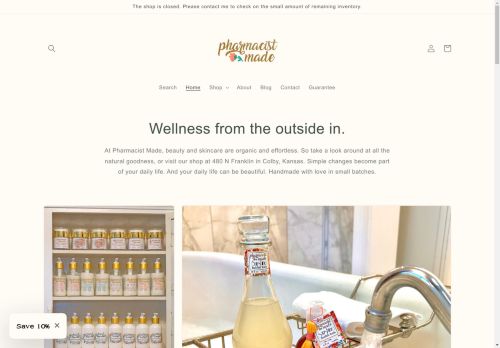 pharmacist-made.com capture - 2025-04-22 12:01:32