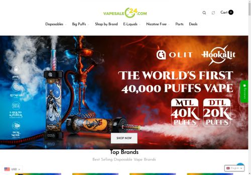 vapesale24.com capture - 2025-04-22 12:25:57