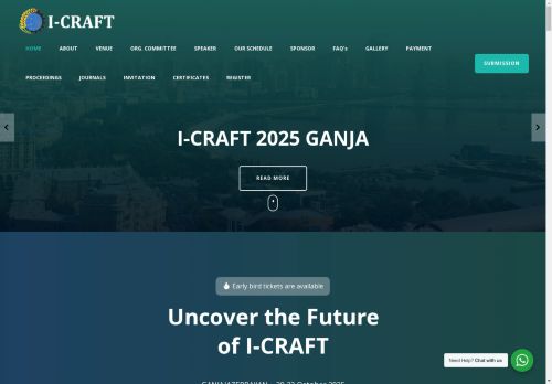 icraft-conference.com capture - 2025-04-22 15:37:09