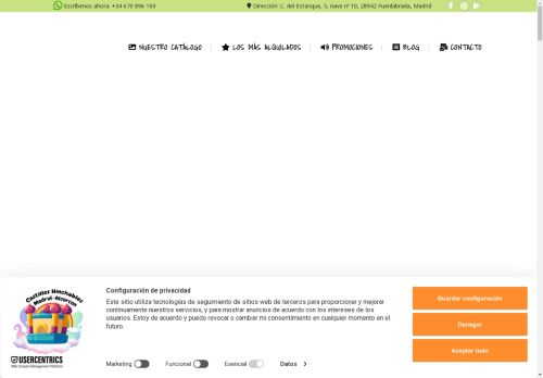 Castillos Hinchables Madrid Alcorcon capture - 2025-04-22 17:10:00