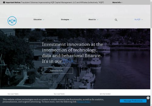 AQR Capital Management capture - 2025-04-22 22:09:43