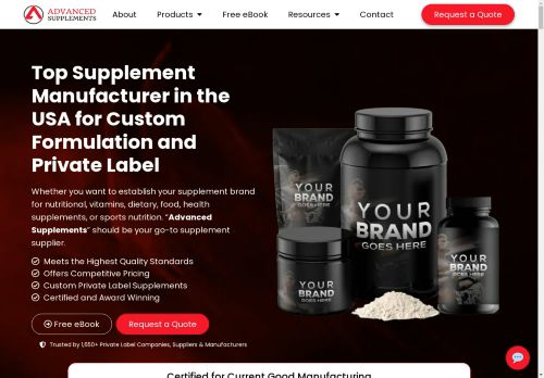 Advanced Supplements NZ capture - 2025-04-22 22:09:43