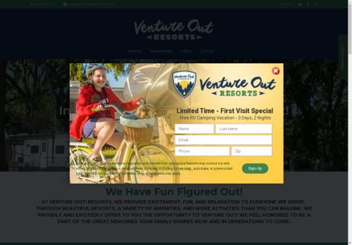 Venture Out Resorts capture - 2025-04-22 22:19:47