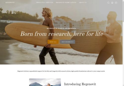 regenovit.com capture - 2025-04-22 23:07:17