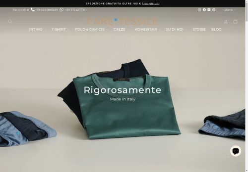 faretessile.com capture - 2025-04-22 23:46:27