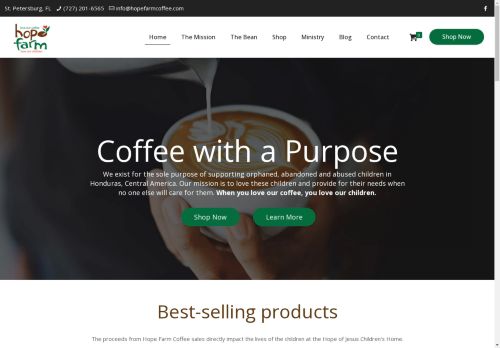 hopefarmcoffee.com capture - 2025-04-23 16:45:29