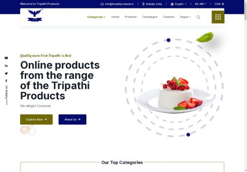 tripathiproducts.com capture - 2025-04-23 17:56:30