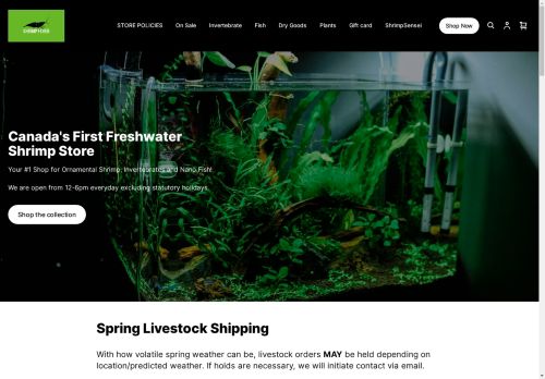 shrimpfever.com capture - 2025-04-23 18:32:50