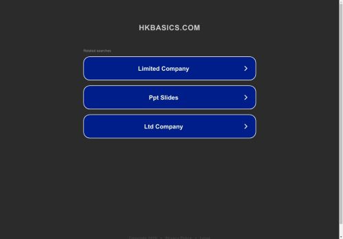 hkbasics.com capture - 2025-04-23 19:53:41