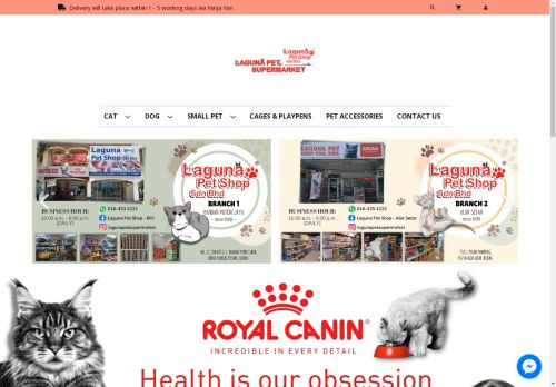 lagunapetshop.com capture - 2025-04-23 20:23:55
