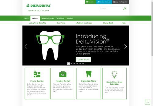 Delta Dental of Indiana capture - 2025-04-23 22:22:59